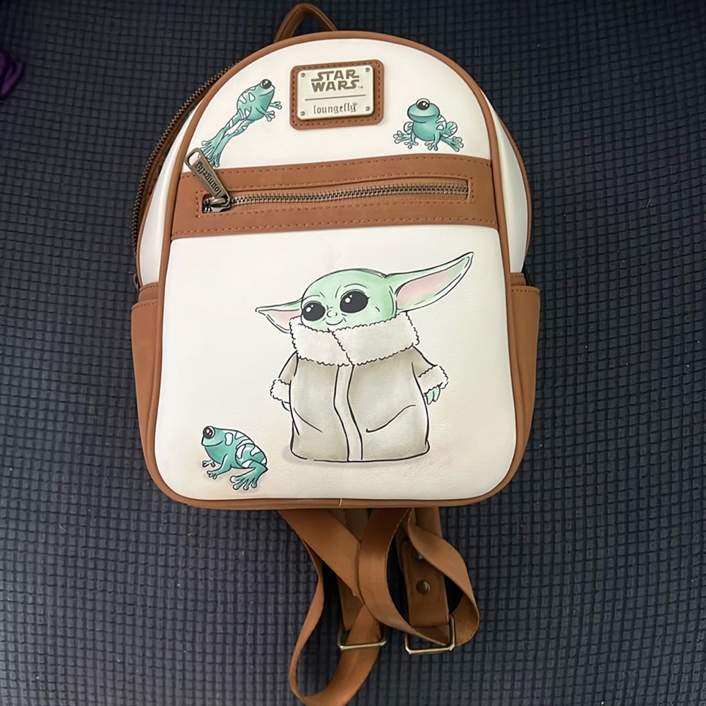 Disney Star Wars Loungefly Baby Yoda Backpack